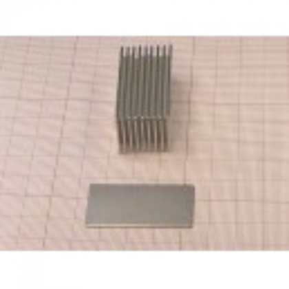 Neodymový hranatý magnet 40 x 20 x 1 mm